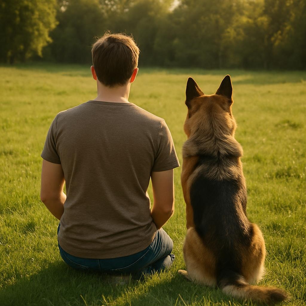 So entspannt wie die beiden sind Sie hoffentlich auch nach der Besuch der Hundeschule RABAUKEN SCHNAUZEN in Bochum-Langendreer